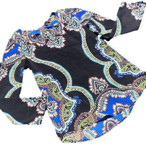 Womens Hale Bob Ladies Paisley top Sz XS